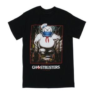 Black T-shirt 80’s ghost busters